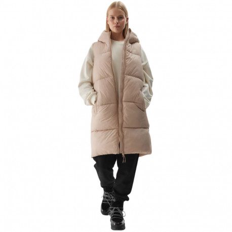 4F naiste vest F143 4FWAW24TVJAF143 83S S, beež