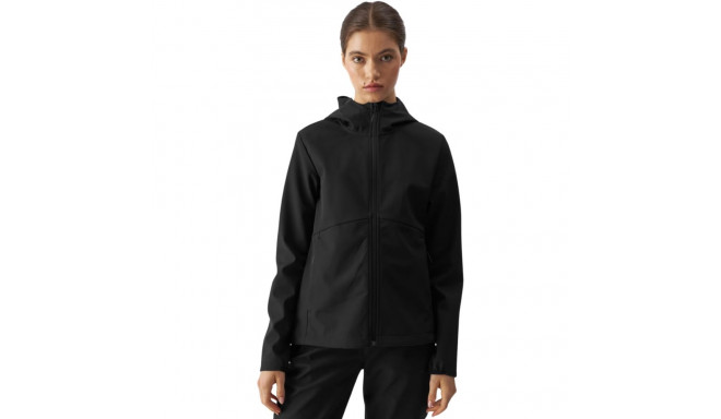 Kurtka damska softshell 4F F285 głęboka czerń 4FWAW24TSOFF285 20S  XL