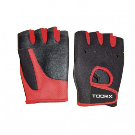 Treeningkindad TOORX Professional Gloves, must-punane, suurus L
