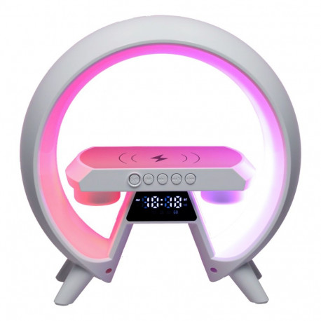 Induktsioonlaadijaga LED-valgus koos raadioga