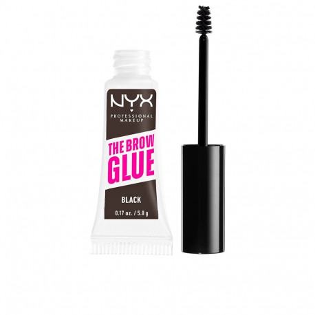 NYX PROFESSIONAL MAKE UP THE BROW GLUE gel cejas #black 5 gr