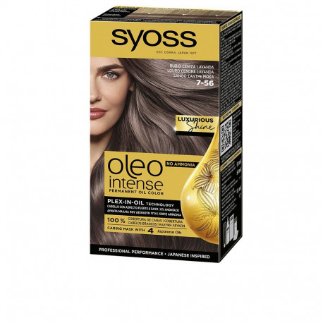 Syoss juuksevärv Oleo Intense #7-56 ammoniaagivaba 5u, tuhkjas lavendliblond