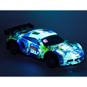 RoGer Toy Sport Car RC with Light effect 1:18