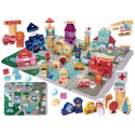 RoGer Educational Wooden puzzle "City" 100el.