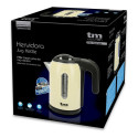 Electric Kettle with LED Light TM Electron Stainless steel Cream Electric Kettle with LED Light TM Electron Stainless steel Cream