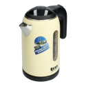 Electric Kettle with LED Light TM Electron Stainless steel Cream Electric Kettle with LED Light TM Electron Stainless steel Cream