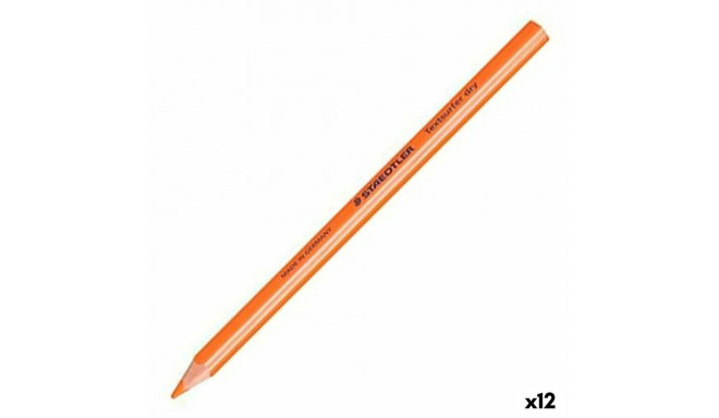 Fluorescent Marker Staedtler Pencil Orange (12 Units)