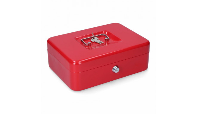 Safe-deposit box Micel CFC09 M13398 Red Steel 25 x 18 x 9 cm