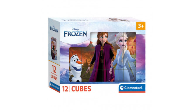 Clementoni pusle Frozen kuubik 12 tk