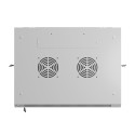 RACK CABINET 19" WALL-MOUNT 4U/600X450 WITH PERFORATED DOOR GREY LANBERG (FLAT PACK)