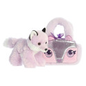 AURORA Fancy Pals Soft toy Fox in a bag, 20 cm