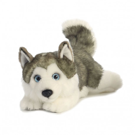 AURORA Miyoni Soft toy Husky (grey), 27 cm