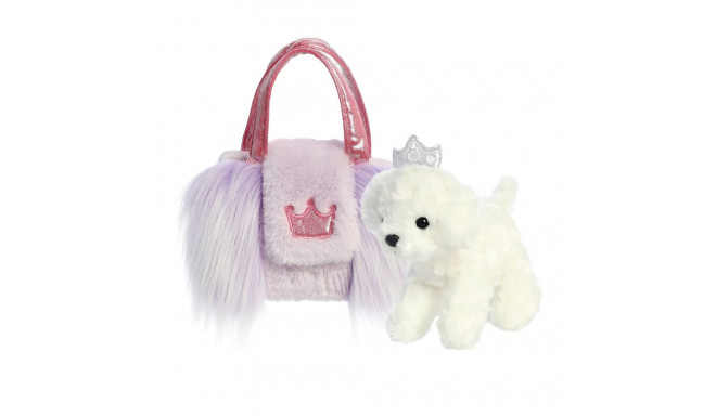 AURORA Fancy Pals Soft toy - Dog in a bag, 20 cm