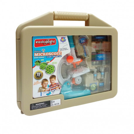 EASTCOLIGHT Microscope Deluxe set 200/600/1200