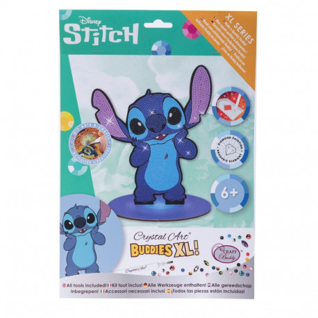 DISNEY Crystal Art XL figurine Stitch