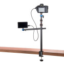 3 Legged Thing Camera Desk Mount Stand CDMS 1A Black / Blue