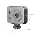 SmallRig 4660 Vibe P96 Pro mini LED Video Light (Black)