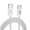 Newell USB-C - USB-C 60 W cable - 2 m, white