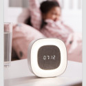 Alarm clock with Night Light LED PURE FNL-03 BJORN white square Forever Light