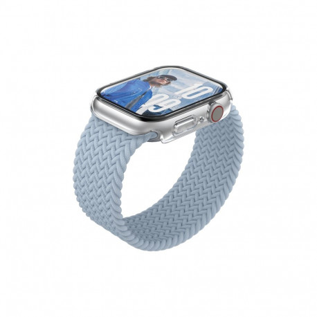Kaitseklaas raamiga Apple Watch Series 11 / 10 (46mm), läbipaistva äärega, õhuke, eemaldatav, Panzer