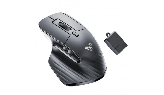 Aula SC150 Super Mini 2in1 2.4G Wireless / Bluetooth + USB Wired mouse with battery Black