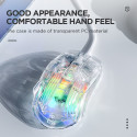 Aula S80 Multi-Color backlight Wired Gaming Optical mouse 7 buttons 1200-7200dpi with Transparent bo