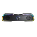 Aula N-169B-BT 2in1 Wireless Bluetooth TV Soundbar / PC Notebook 2.0 20W Speakers 3.5mm + USB RGB Bl