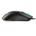 Aula S13 7-Color backlight Wired Gaming Optical mouse 6 buttons 1200-3600dpi with comfortable shape 