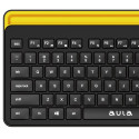 Aula AWK310 Wireless Bluetooth Keyboard for Smart TV / PC / Tablet PC with EN / RUS Layout Black