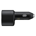 Samsung EP-L5300XBE 60W Ülitõhus Auto Laadija 45W USB-C / 15W USB + USB-C 1m Kaabel Must (Blister)