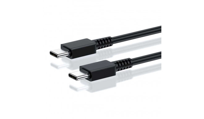 Samsung EP-DG980BBE 60W 5A Super Fast USB-C to USB-C Universaalne Andme- ja Laadimiskaabel 1m Must (