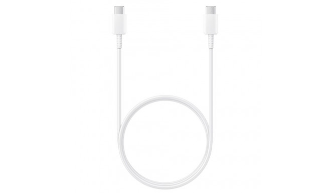 Samsung EP-DA705BWE 60W 5A Üldine USB-C kuni USB-C Laadimise ja Andme Ühenduskaabel Valge 1m (OEM)
