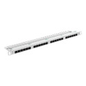 LANBERG PPU5-0024-S Lanberg Patch Panel 24 port 0.5U, cat. 5e, grey