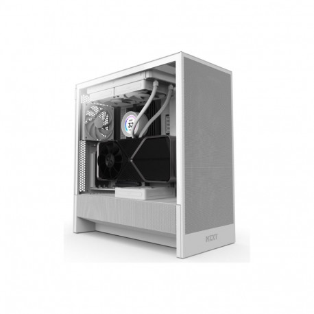 NZXT PC korpus H5 Flow midi-tower valge aknaga