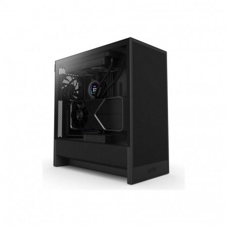 NZXT PC korpus H5 Flow midi tower 2024 must aknaga