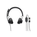 LOGITECH Zone Juhtmega Kõrvaklapid on-ear juhtmega USB-C grafiit