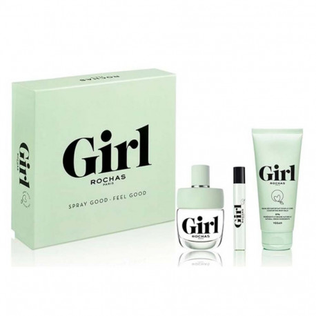 Rochas tualettvee komplekt Girl 100ml + lõhnastatud ihupiim 100ml + miniatuur 7,5ml