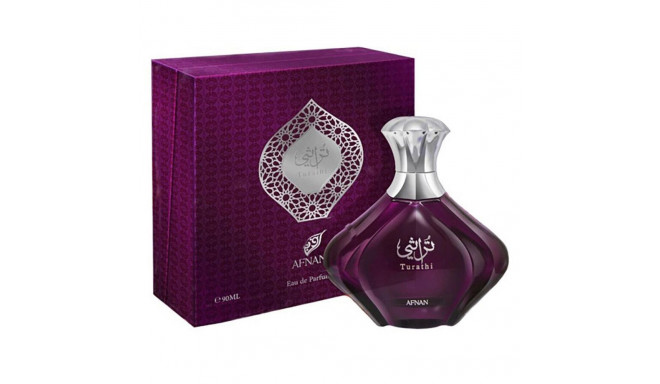 AFNAN TURATHI EAU DE PARFUM POUR FEMME 90ML VAPORIZADOR + BALSAMO AFTER SHAVE 100ML + GEL DE BAÑO 10