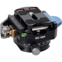 SIRUI PANORAMA QUICK RELEASE CLAMP WITH ARCA SWISS PLATE QC-55P