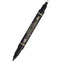 PENTEL N75W-A TWIN TIP MARKER 0,3/1,2MM BLACK