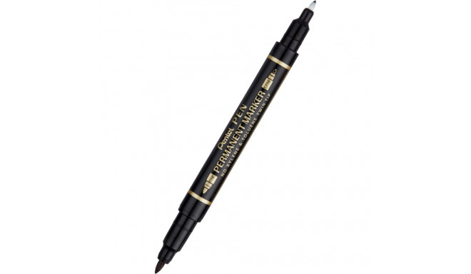 Pentel N75W-A Twin Tip Marker 0,3/1,2mm Black
