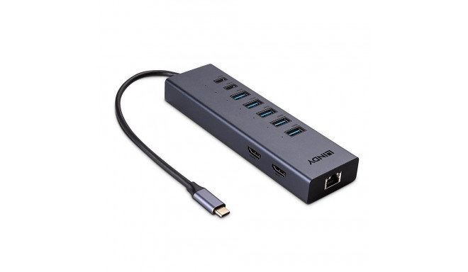 I/O DOCKING STATION USB-C/DST-MINI DUO 43373 LINDY