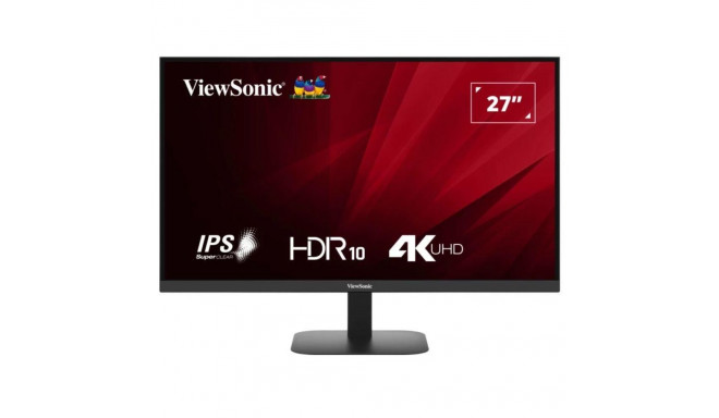 LCD Monitor|VIEWSONIC|VA2708-4K-HD|27"|Panel IPS|3840x2160|16:9|60 Hz|Matte|4 ms|Tilt|Colour Black|V