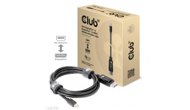 CABLE MINI DP TO DP 2M/M/M CAC-1115 CLUB3D