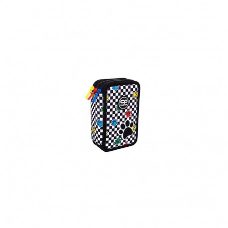 Triple decker pencil case with equipment CoolPack Jumper 3 Catch me