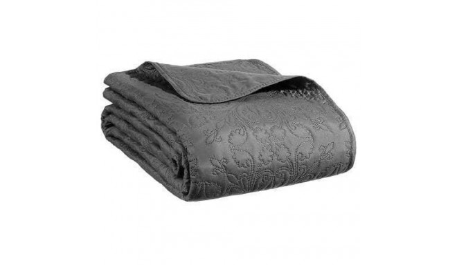 BEDSPREAD+2 CASES GREY 240X260+60X60