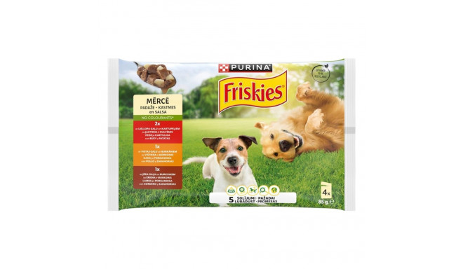 CANNE FOR DOG 4X85G MIX