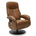 Tugitool Bull recliner, pruun