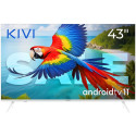 43', UHD, Android TV 11, White, 3840x2160, 60 Hz, Sound 2x12W, 53 kWh/1000h , BT5.1, HDMI ports 4, 2