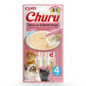 Cat Treats - Inaba Churu Tuna With Salmon 4 X 14g